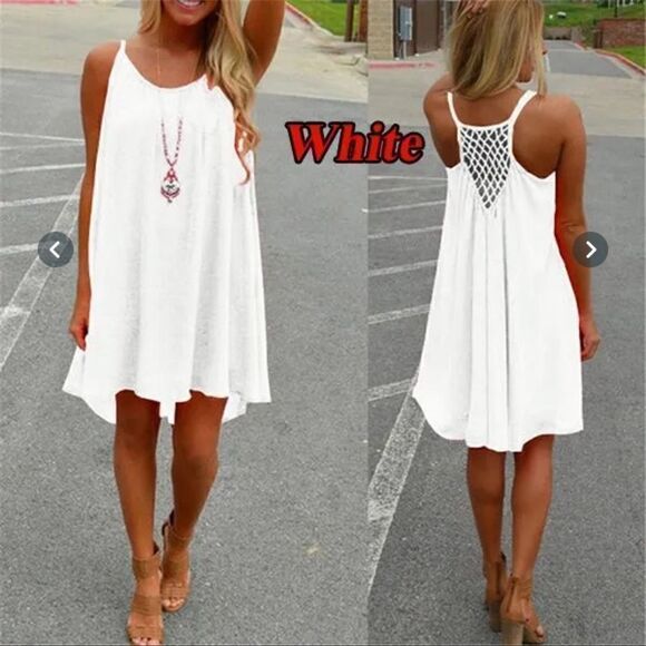 Really cute sundresses would fit a lg/xl see pics for measurements Or me… - Picture 4 of 14
